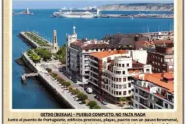 GETXO (BIZKAIA) â€“ PUEBLO COMPLETO. NO FALTA NADA