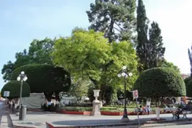 Plaza central de la Ciudad de QuerÃ©taro.