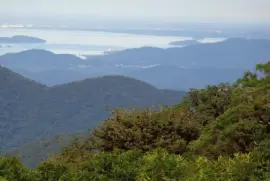 vista do mar da serra da graciosa
