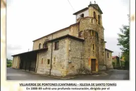 VILLAVERDE DE PONTONES (CANTABRIA) â€“ IGLESIA DE SANTO TOMÃS