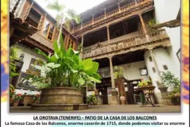 LA OROTAVA (TENERIFE) â€“ PATIO DE LA CASA DE LOS BALCONES jigsaw puzzle