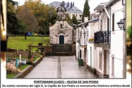 PORTOMARIN (LUGO) â€“ IGLESIA DE SAN PEDRO