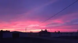 Vistas de puestas de sol.