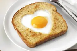 Breakfast Heart Toast
