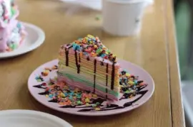 פאזל של Rainbow Cake