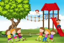 Cartoon jigsaw puzzle