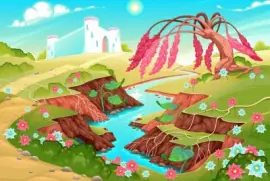 Cartoon jigsaw puzzle