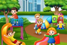 Cartoon jigsaw puzzle