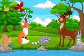 Cartoon jigsaw puzzle