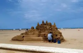 arte en la playa jigsaw puzzle