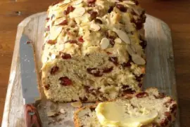 Cranberry   Almond  Bread