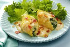 Pancetta Stuffed Shells