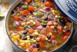 Chickpea Tortilla Soup