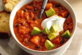 Butternut Squash Chili Soup