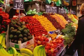 La Boqueria, Las Ramblas, Barcelona, Spain