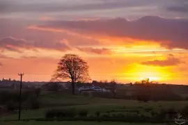 sunset Kirkintilloch