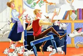 101 dalmatas jigsaw puzzle