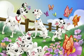 101 dalmatas jigsaw puzzle