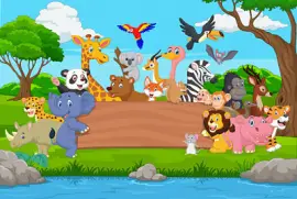 פאזל של animales