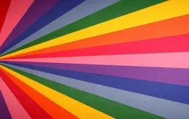 A selection of multicolor items