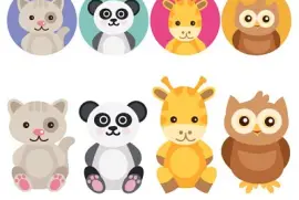 פאזל של animales