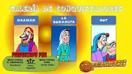 GalerÃ­a de conquistadores: NaamÃ¡n, Rut,la sunamita jigsaw puzzle