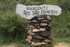 Nascente do Rio São Francisco em S Roque de Minas
