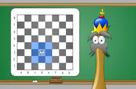 Movimiento del rey jigsaw puzzle