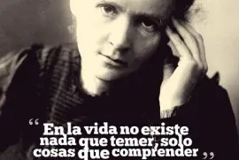 COMPRENDER, MARIE CURIE