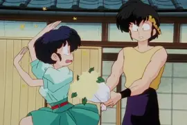 ryoga le regala flores amarillas a akane ranma 1/2