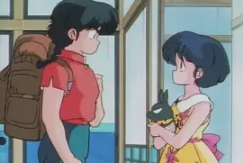 ranma se prepara para viajar por akane ranma 1/2