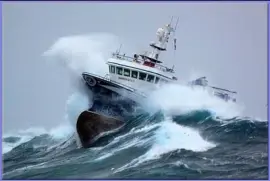 Ship in Storm 3