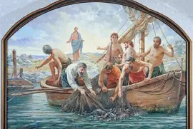 Jesus e a pesca milagrosa