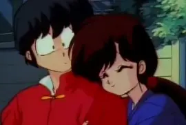 ukyo abraza a ranma del brazo ranma 1/2