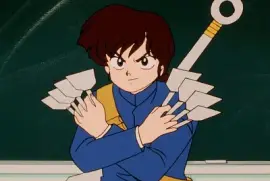 ukyo piensa atacar a ranma en la escuela ranma 1/2