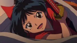 moroha se prepara para dormir hanyo no yashahime