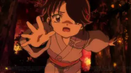 setsuna es soltada por towa hanyo no yashahime