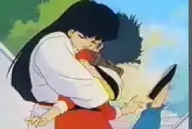 mouse abraza a ranma ranma 1/2