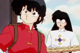 ranma y mouse encuentran a shamppo ranma 1/2