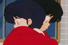 ranma abraza a akane ranma 1/2