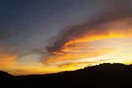 Coucher de soleil ardÃ©chois