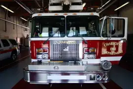 Charlotte Fire Department fire engine