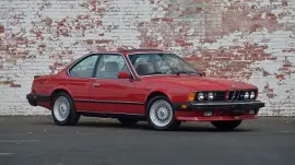 1987 BMW M6 coupÃ©, in Cinnabar Red