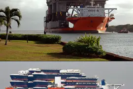 Blue Marlin,  A Giant Vessel