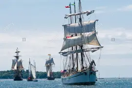 The barquentine Gazela in Halifax Harbour, Nova Sc