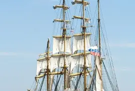 Bark Kruzenstern visiting Halifax Harbour