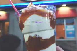 DQ Peanut Buster Parfait with Caramel