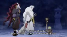 jaken habla con sesshomaru y kirinmaru hanyo no ya