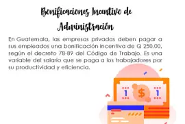 Bonificaciones Incentivo de AdministraciÃ³n