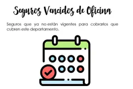 Seguros vencidos de oficina